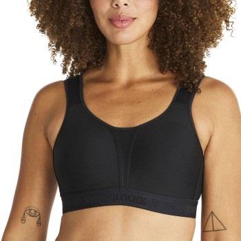 Swegmark BH Kimberly Iconic Moulded Cups Sports Bra Svart polyamid B 7...