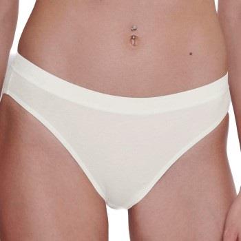 Sloggi Trosor 3P GO Casual High Leg Brief Vit bomull Medium Dam