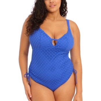 Elomi Bazaruto Non Wired Swimsuit Blå polyamid H 90 Dam