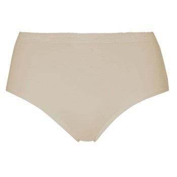 Damella Trosor Classic Cotton Midi Brief Puder bomull X-Large Dam