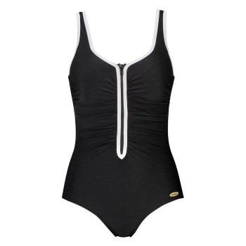 Damella Marlene Swimsuit Svart/Vit 44 Dam