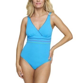 Damella Sandra Chlorine Resistant Swimsuit Turkos polyamid 40 Dam