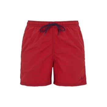 Damella Badbyxor Swim Boxershorts Röd polyamid Medium Herr