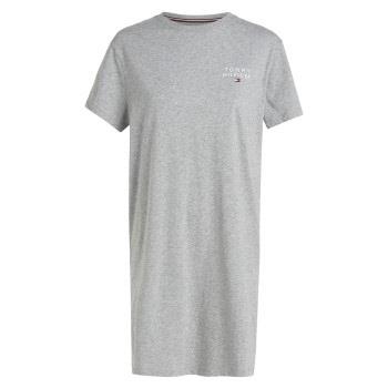 Tommy Hilfiger Half Sleeve Nightdress Ljusgrå bomull Large Dam