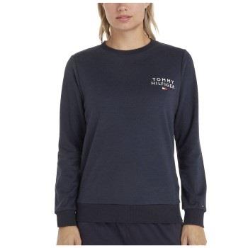 Tommy Hilfiger Original Lounge Long Sleeve Top Marin Medium Dam