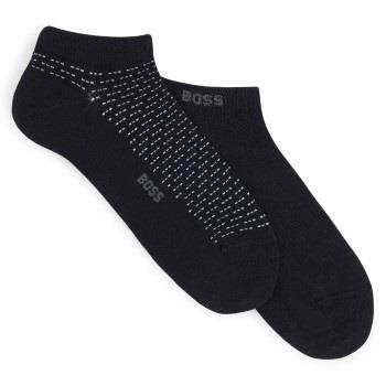 BOSS Strumpor 2P Minipatetrn CC Ankle Socks Svart Strl 43/46 Herr