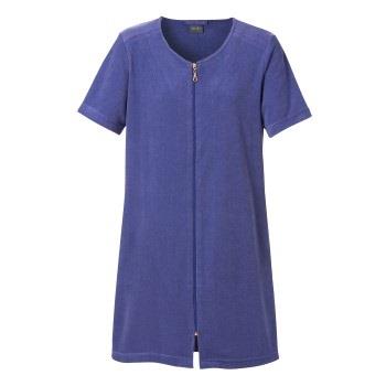 Trofe Short Sleeved Beachrobe Lila Medium Dam