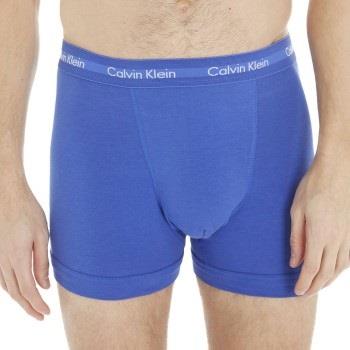 Calvin Klein Kalsonger 3P Cotton Stretch Trunks Marin/Blå bomull Large...