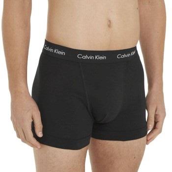 Calvin Klein Kalsonger 3P Cotton Stretch Trunks Svart 992 bomull Mediu...