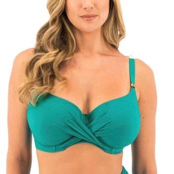 Fantasie Ottawa Uw Wrap Front Full Cup Bikini Top Jadegrön E 90 Dam