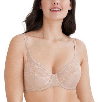 Felina Conturelle Essential Wired Plunge Bra BH Ljusrosa polyamid B 80...