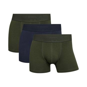 Resteröds Kalsonger 3P Organic Cotton Boxer Regular Leg Blå/Grön ekolo...