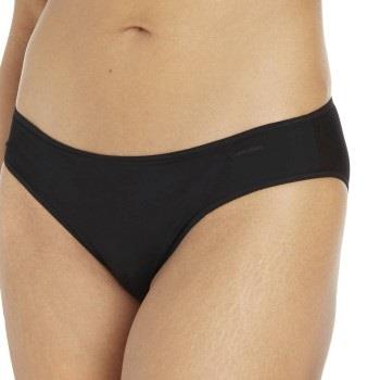 Calvin Klein Trosor Sheer Marquisette Bikini Briefs Svart Large Dam