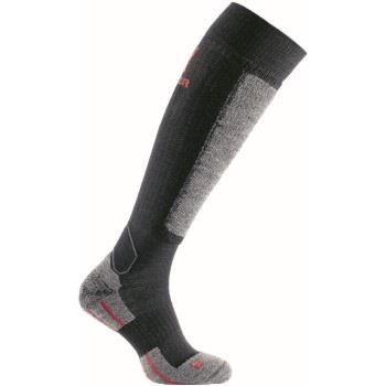 Seger Strumpor Work Mid Wool High Sock Svart/Grå Strl 43/45