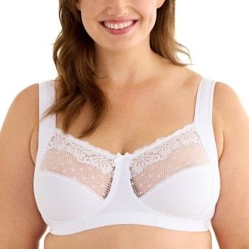 Swegmark BH Delight Soft Bra Vit polyamid B 75 Dam