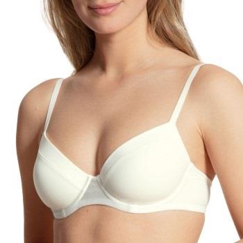 Calida BH Cate Underwire Padded Bra Creme bomull B 85 Dam