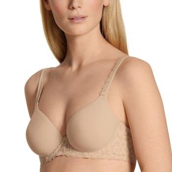 Calida BH Natural Comfort Lace Bra Beige polyamid A 85 Dam