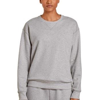 Calida Calida Circular Lounge Sweatshirt Gråmelerad bomull Small Dam