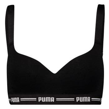 Puma BH Iconic Padded Top Svart Large Dam