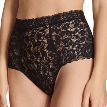 Calida Trosor Natural Comfort Lace Maxi Brief Svart polyamid Small Dam