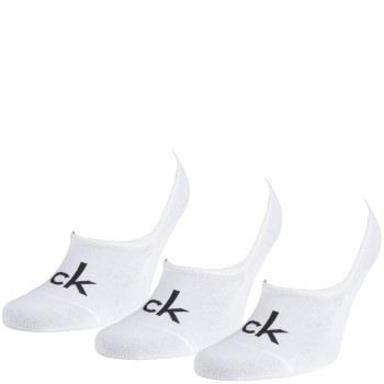 Calvin Klein Strumpor 3P Albert Logo Liner Socks Vit Strl 40/46 Herr