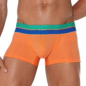 Code 22 Kalsonger Bright Mesh Trunk Orange XX-Large Herr