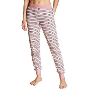 Calida Favourites Dreams Striped Pants Rosa randig bomull Medium Dam