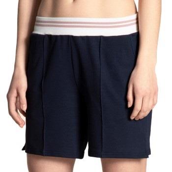 Calida Favourites Lounge Shorts Mörkblå bomull Medium Dam