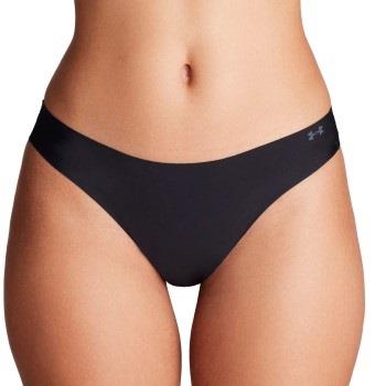 Under Armour Trosor 3P Pure Stretch Invisible Thong Svart Medium Dam