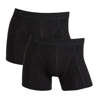 Claudio Kalsonger 2P Cotton Trunks Helsvart bomull Small Herr