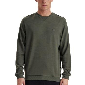 JBS of Denmark Badge Crew Neck Sweatshirt Grön Small Herr