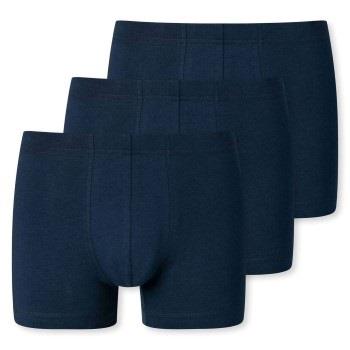 Schiesser Kalsonger 3P 95-5 Essential Shorts Mörkblå bomull XX-Large H...