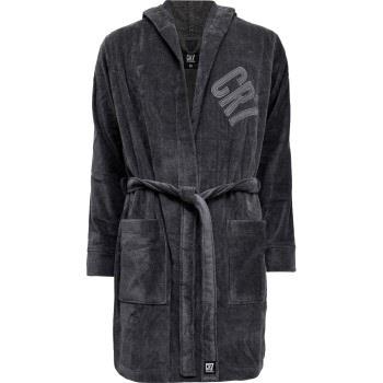 CR7 Cristiano Ronaldo Cotton Bathrobe Grå bomull Small Herr