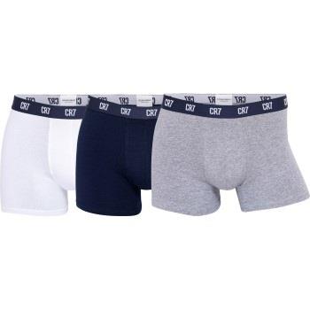 CR7 Cristiano Ronaldo Kalsonger 3P Men Trunk Marin/Grå bomull XX-Large...