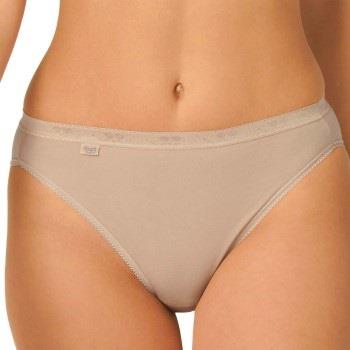 Sloggi Trosor 2P Basic Plus Tai Briefs Beige bomull 38 Dam