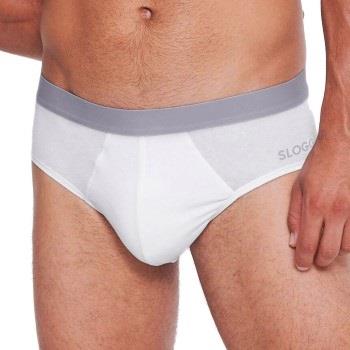 Sloggi Kalsonger 6P Men Go ABC 2 0 Brief Vit bomull X-Large Herr