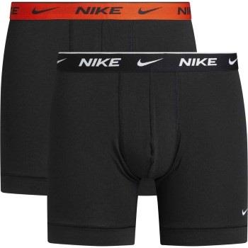 Nike Kalsonger 6P Cotton Stretch Boxer Brief Svart/Orange bomull X-Lar...