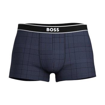 BOSS Kalsonger 24 Print Trunk Mörkblå bomull Medium Herr