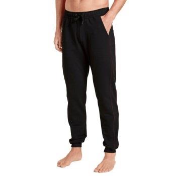 Calida Remix Basic Lounge Pants Svart bomull Small Herr