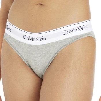 Calvin Klein Trosor 3P Modern Cotton Bikini TO1 Gråmelerad X-Large Dam