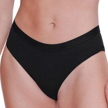 Sloggi Trosor 2P GO Casual Hipster Briefs Svart bomull Large Dam