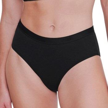 Sloggi Trosor GO Casual Midi Brief Svart bomull Medium Dam