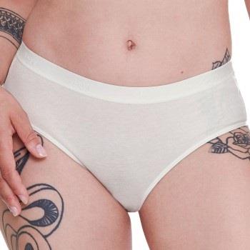 Sloggi Trosor GO Casual Midi Brief Benvit bomull X-Small Dam