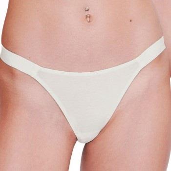 Sloggi Trosor GO Casual Tiny Tanga Brief Benvit bomull Medium Dam