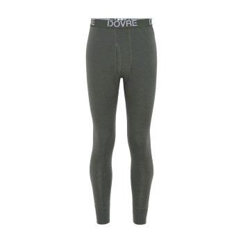 Dovre Wool Long Johns Grön merinoull Large Herr