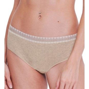 Sloggi Trosor 2P GO Ribbed Hipster Briefs Elfenben ekologisk bomull La...