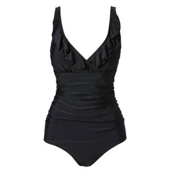 Trofe Rimini Solid Swimsuit Svart 38 Dam