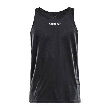 Craft Rush Singlet M Svart polyester X-Small Herr