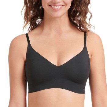 Sloggi BH ZERO Microfibre 2.0 Bralette Svart Small Dam