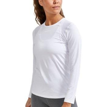 Craft Essence LS Tee Women Vit polyester XX-Large Dam